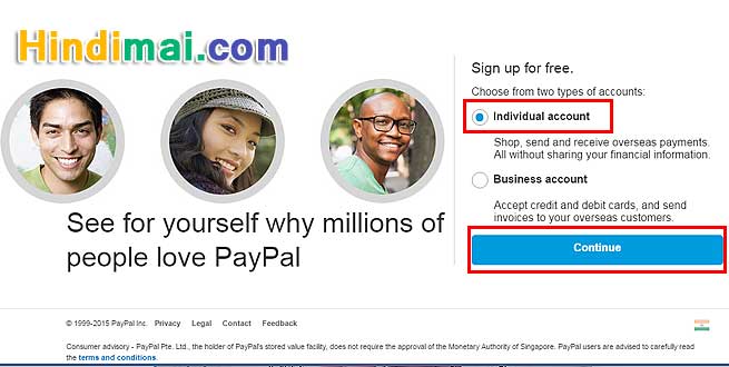 PayPal Account Kaise Banaye, Open PayPal Account, Paypal Par Verified Account kaise banaye, How to create Paypal Account in Hindi, paypal registration, PayPal singup, Steps to Create PayPal account paypal account kaise banaye PayPal Account Kaise Banaye Paypal Account Kaise banaye  003