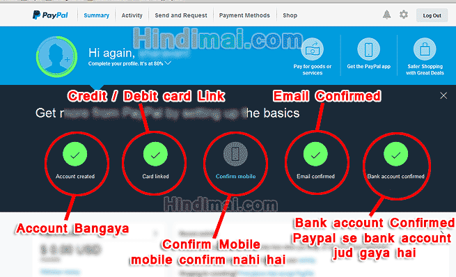 Paypal Par Verified Account kaise banaye, PayPAl Account Overview, paypal registration, PayPal Account Kaise Banaye, Create PayPal Account in India paypal account kaise banaye PayPal Account Kaise Banaye Paypal Account Kaise banaye  008