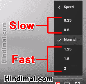 How To Watch YouTube Video in Fast and Slow Motion in Hindi , Play YouTube Video in Slow and Fast Motion in Hindi , YouTube Video Speed Settings in Hindi how to watch youtube video in fast and slow motion in hindi How To Watch YouTube Video in Fast and Slow Motion in Hindi How To Watch YouTube Video in Fast and Slow Motion in Hindi 004