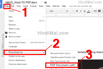How To Convert Microsoft Word Document into PDF File Format in Hindi , How to convert word file to pdf in Hindi how to convert microsoft word document into pdf file format in hindi How To Convert Microsoft Word Document into PDF File Format in Hindi How To Convert Microsoft Word Document into PDF File Format in Hindi 08